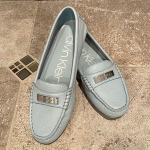 Calvin Klein Light Blue Loafers